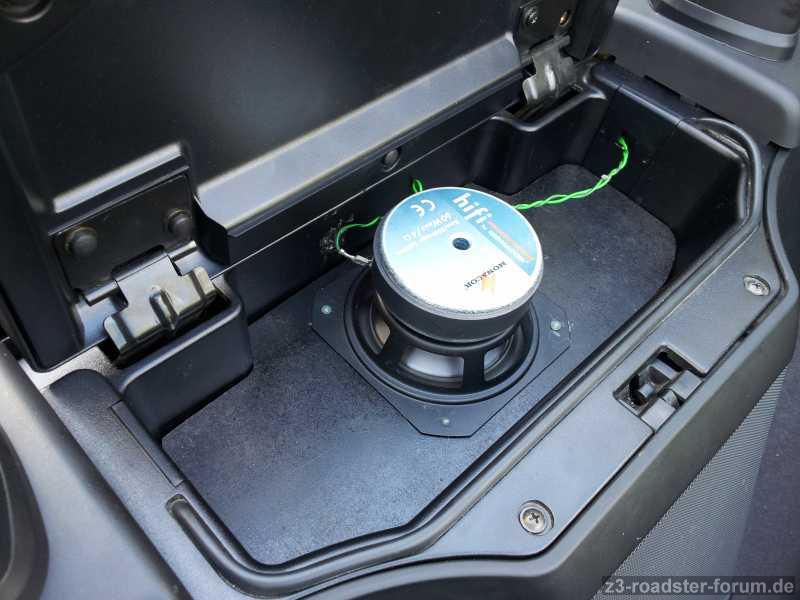 Subwoofer angeschlosen