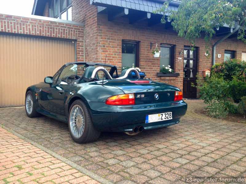 Z3 klassisch in  british racing green