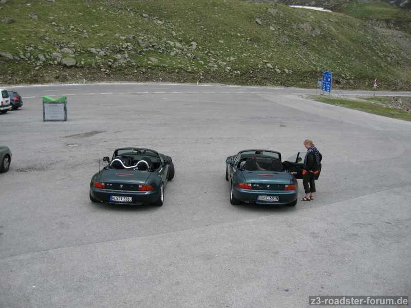 Timmelsjoch 07.2008 unerwartetes Zettitreffen