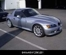 immer noch mit hardtop wegen platzmangel