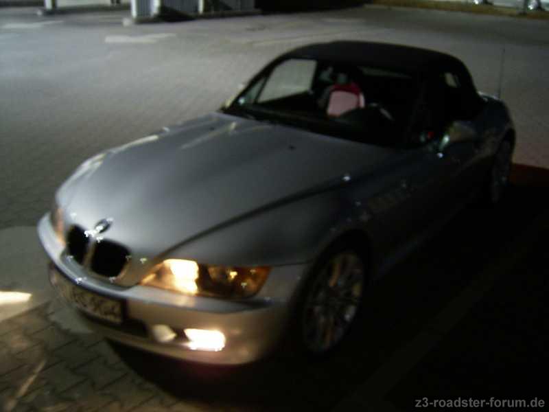 at night