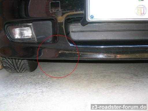 Befestigung Stoßstange 1