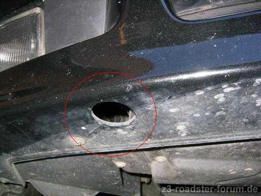 Befestigung Stoßstange 2