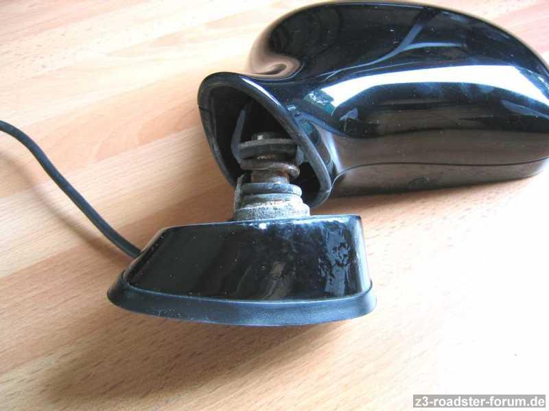 vergammelter Außenspiegel