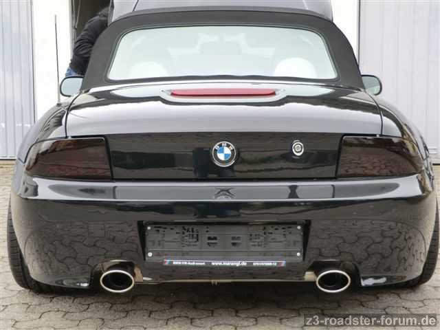 Mein neuer Z3 von hinten