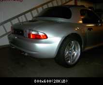 M Roadster von hinten