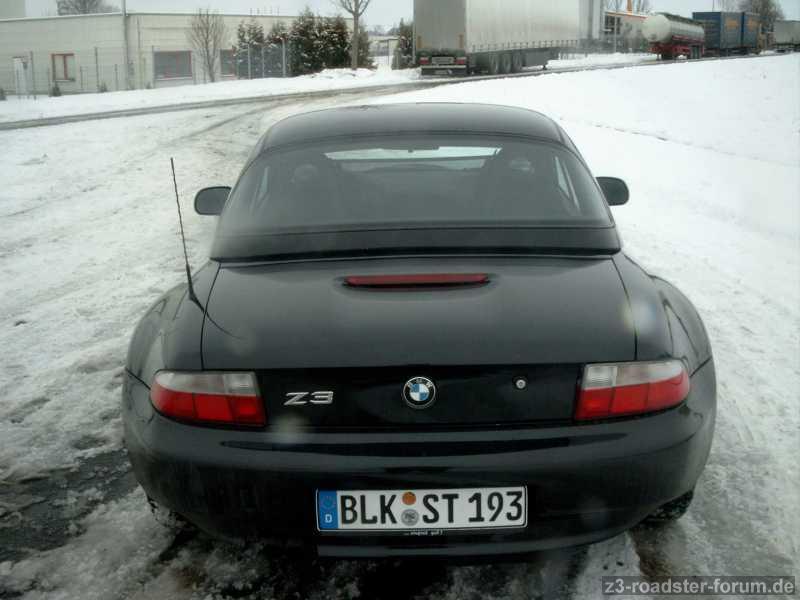 Mein Z3 von Hinten