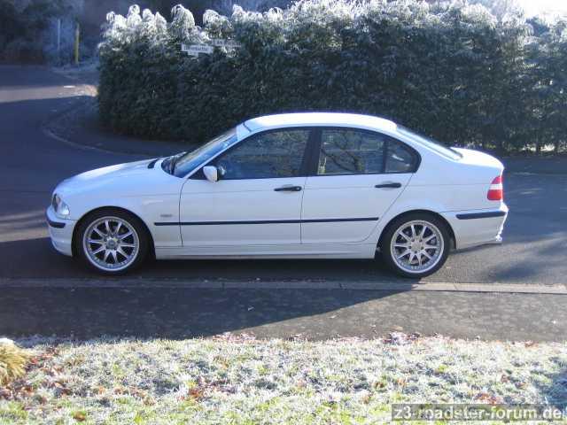 Mein BMW 3er e46 mit 8,5 x 18 Zoll RH PHOENIX