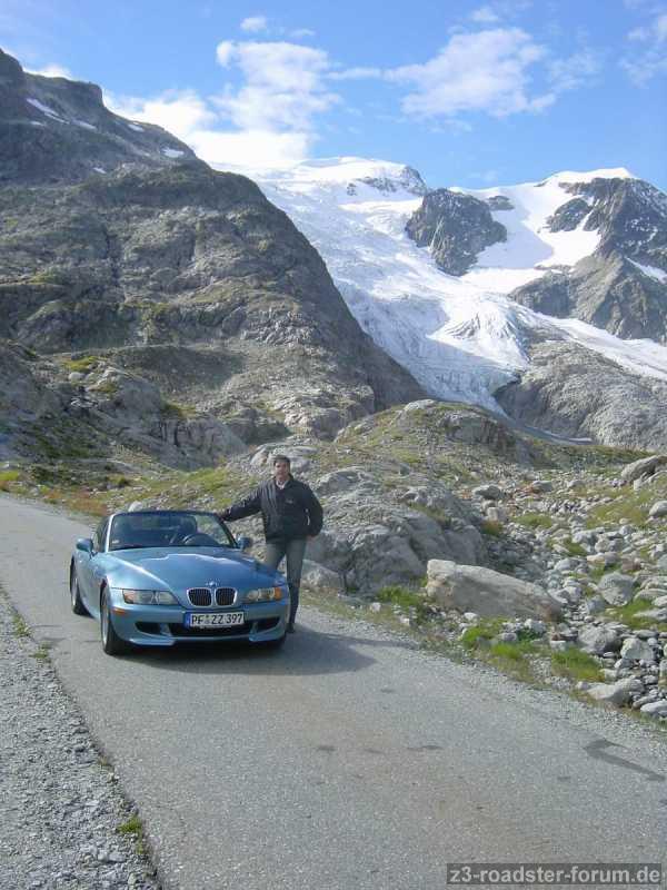 2004 - Zetti am Steingletscher