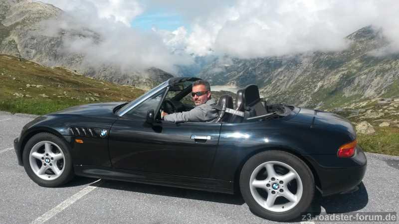 Ritt über Sustenpass, Grimselpass und Furkapass - August 2014