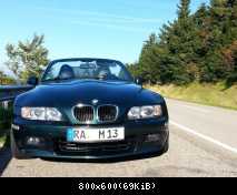 An einem sonnigen Tag auf der B 500....