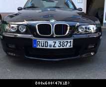 BMW Z3 mit Angel Ayes CCFL Scheinwerfern