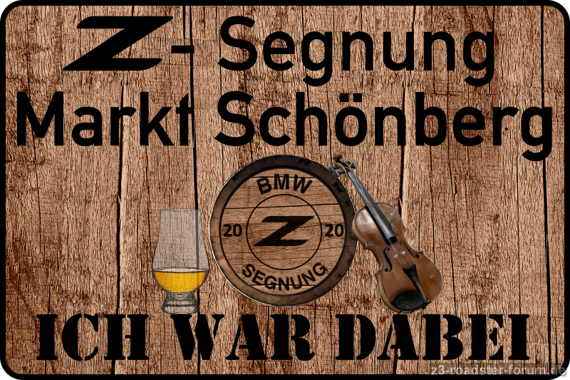 z-Segnung 2020 - Magnetschild