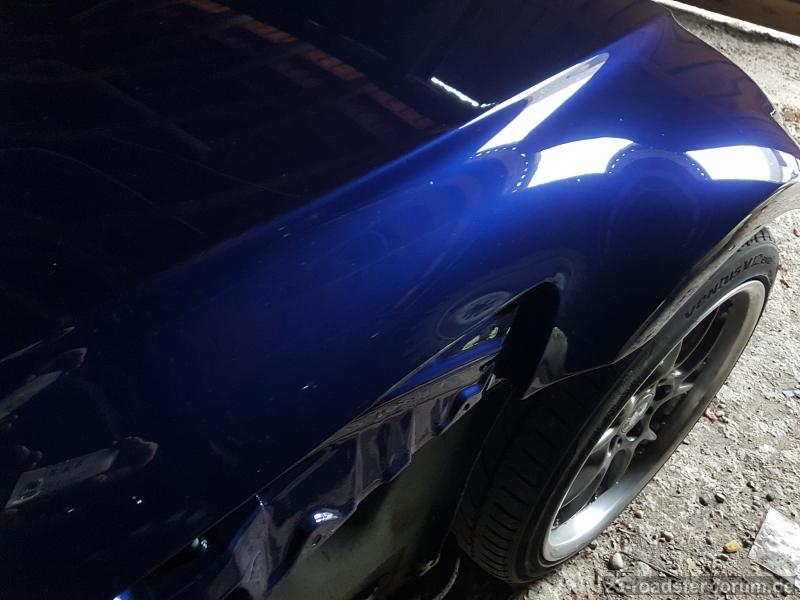 Motorhaube mit tollem Finish - die Lackqualität finde ich sagenhaft gut!