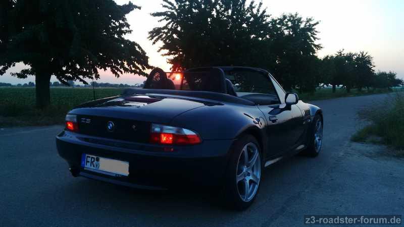 Sonnenuntergang am  Kaiserstuhl