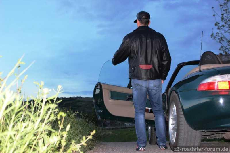 Z3 roadster  Ledermütze und Jacke