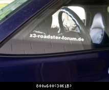 z3-roadster-forum.de Aufkleber 1