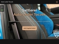 www.auto-leder.de Miniatur der Seite